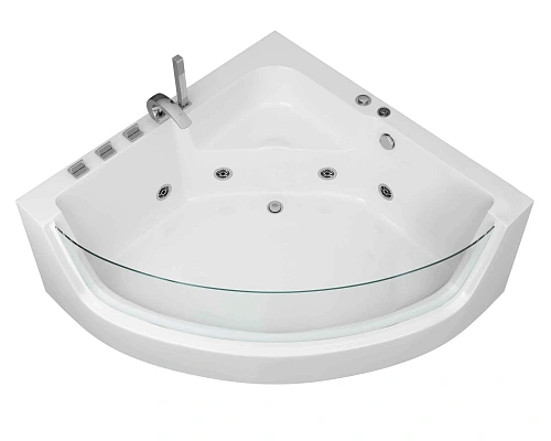 Акриловая ванна GROSSMAN GR-15000-1 (150x150x59) гидромассажная Акриловая ванна GROSSMAN GR-15000-1 (150x150x59) гидромассажная