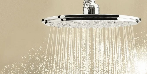 Верхний душ GROHE Rainshower Cosmopolitan Metal, диаметр 210 мм, Кронштейн верхнего душа, хром (2605 26053000 Верхний душ GROHE Rainshower Cosmopolitan Metal, диаметр 210 мм, Кронштейн верхнего душа, хром (2605 26053000
