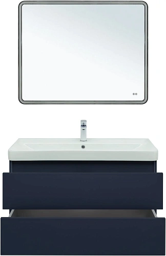 Тумба под раковину Aquanet Вега 2.0 100 маренго 00337945 подвесная Тумба под раковину Aquanet Вега 2.0 100 маренго 00337945 подвесная