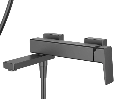 Смеситель для ванны Raglo R30.30.09, графит Смеситель для ванны Raglo R30.30.09, графит