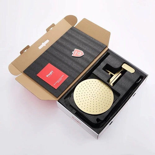 Душевая система Raglo R10.24.03, сатин золотой Душевая система Raglo R10.24.03, сатин золотой