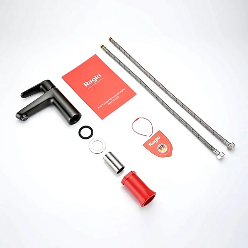 Смеситель для раковины Raglo R31.10.09, графит Смеситель для раковины Raglo R31.10.09, графит