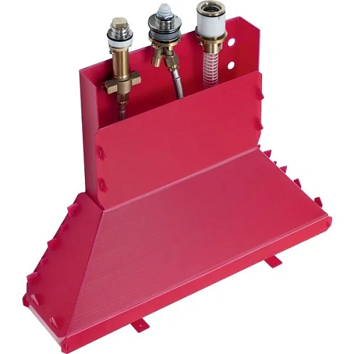 Скрытая часть смесителя Hansgrohe Secubox на 3 отверстия на край ванны 13437180 Скрытая часть смесителя Hansgrohe Secubox на 3 отверстия на край ванны 13437180