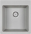Кухонная мойка Paulmark ZEMAR, PM104651-GR, серый, 460х510 мм Кухонная мойка Paulmark ZEMAR, PM104651-GR, серый, 460х510 мм