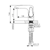 Смеситель для раковины Kaiser Plane 07011 Смеситель для раковины Kaiser Plane 07011
