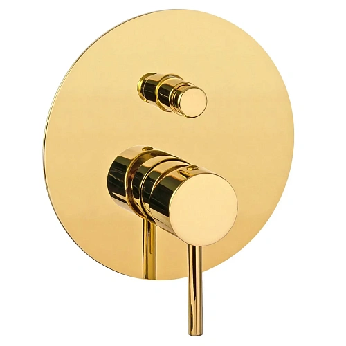 Смеситель для душа Remer X Style X09KBDO, золото глянцевое Смеситель для душа Remer X Style X09KBDO, золото глянцевое