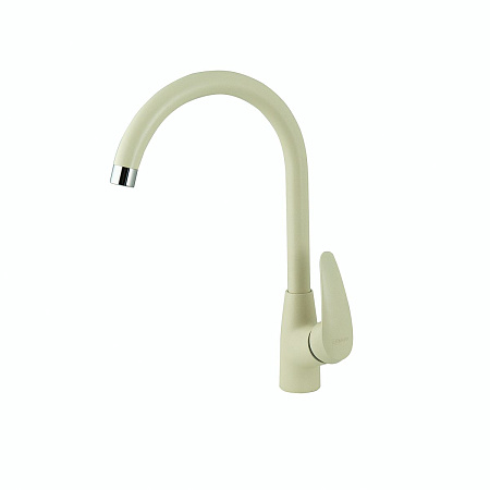 Смеситель для кухни Lemark LINARA LM0405 с высоким поворотным изливом, шампань Смеситель для кухни Lemark LINARA LM0405 с высоким поворотным изливом, шампань