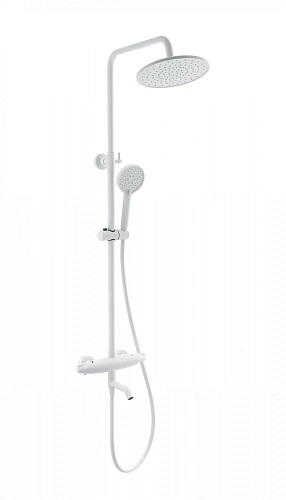 Душевая система Wonzon & Woghand с термостатом, белый матовый (WW-B3031-A3-MW) Душевая система Wonzon & Woghand с термостатом, белый матовый (WW-B3031-A3-MW)