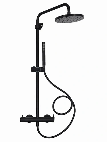 Душевая система AQUAme AQM 8001MB черный матовый AQM8001MB Душевая система AQUAme AQM 8001MB черный матовый AQM8001MB