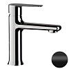 Картинка анонса товара «смеситель для раковины remer vanity v12no, черный матовый»