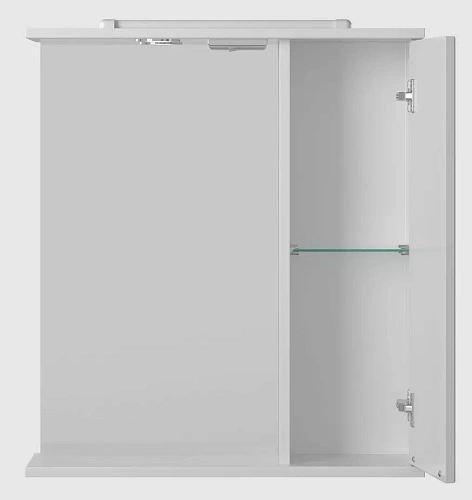 Зеркальный шкаф BRIZ Бриз 11-60 правый 362 02-11060-00 02 БЕЛ белый Зеркальный шкаф BRIZ Бриз 11-60 правый 362 02-11060-00 02 БЕЛ белый