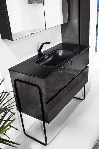 Тумба под раковину Armadi Art VALLESSI 80 Антрацит глянец 837-080-A glossy Тумба под раковину Armadi Art VALLESSI 80 Антрацит глянец 837-080-A glossy
