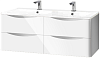 Картинка анонса товара «тумба под раковину vincea roberta 120 l.white vmc-1r120lw»