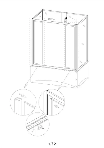 Душевой бокс Taliente 150x70x215см, прямоугольная, тонированное стекло TA-15070G Душевой бокс Taliente 150x70x215см, прямоугольная, тонированное стекло TA-15070G