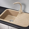 Кухонная мойка Granula 7001, ПЕСОК, кварц 695х495 Кухонная мойка Granula 7001, ПЕСОК, кварц 695х495