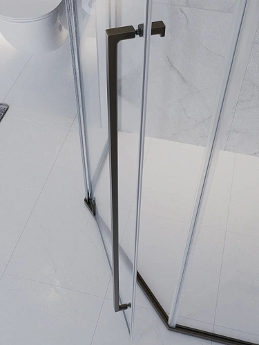 Душевой уголок CEZARES PLANE-P-1-100-C-GM 100x100 см Душевой уголок CEZARES PLANE-P-1-100-C-GM 100x100 см