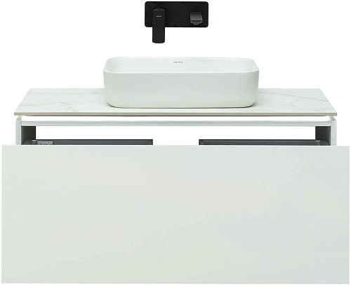 Тумба под раковину Allen Brau Infinity 100 1.21004.WM белый матовый Тумба под раковину Allen Brau Infinity 100 1.21004.WM белый матовый