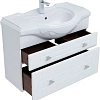 Тумба под раковину Aquanet Рондо 85 белый глянец 00304289 Тумба под раковину Aquanet Рондо 85 белый глянец 00304289