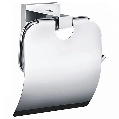 Держатель туалетной бумаги Wonzon & Woghand с крышкой, хром (WW-9726) Держатель туалетной бумаги Wonzon & Woghand с крышкой, хром (WW-9726)