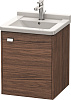 Картинка анонса товара «тумба под раковину duravit brioso br4040r1021 подвесная 46 см орех темный»