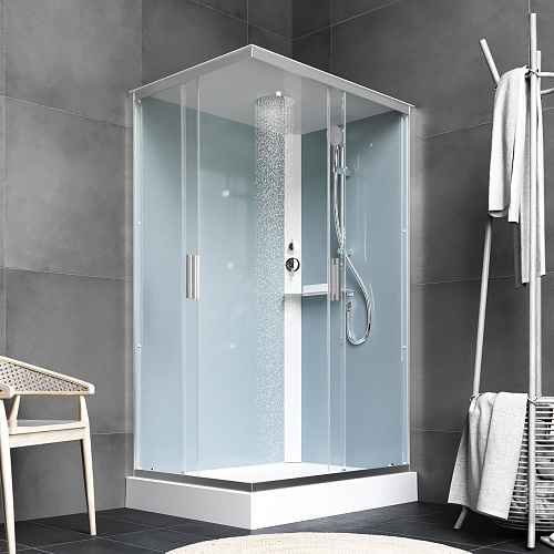 Душевая кабина AM.PM Gem W90C-404-12080MT 120x80, прямоугольная, профиль хром матовый, стекло прозрачное Душевая кабина AM.PM Gem W90C-404-12080MT 120x80, прямоугольная, профиль хром матовый, стекло прозрачное