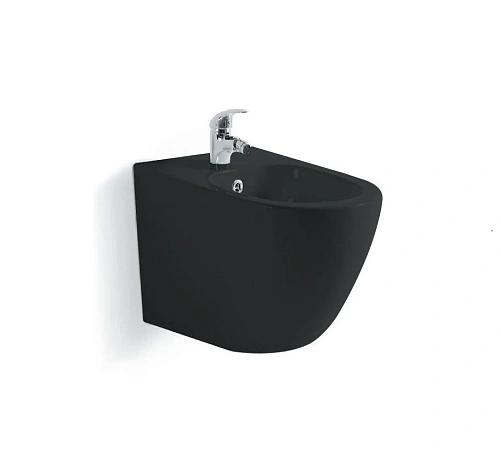 Биде подвесное Aquatek ЕВРОПА AQ1016-MB 510x355x310, цвет черный матовый Биде подвесное Aquatek ЕВРОПА AQ1016-MB 510x355x310, цвет черный матовый