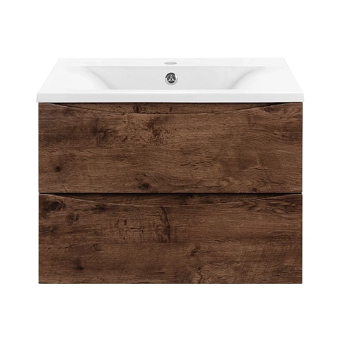 Тумба под раковину Vincea Mia 600 VMC-2MA600RW подвесная, 2 выкатных ящика soft close, R.Wood Тумба под раковину Vincea Mia 600 VMC-2MA600RW подвесная, 2 выкатных ящика soft close, R.Wood