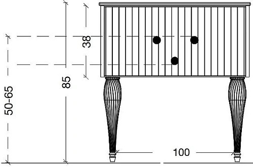 Тумба под раковину Boheme Armadi Art Vallessi Avantgarde Canale 100 843-100-WG подвесная Белая Золот Тумба под раковину Boheme Armadi Art Vallessi Avantgarde Canale 100 843-100-WG подвесная Белая Золот