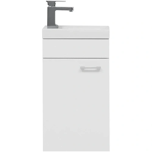 Тумба с раковиной Aquanet Нота 40 L (Moduo) белый 00254044 Тумба с раковиной Aquanet Нота 40 L (Moduo) белый 00254044