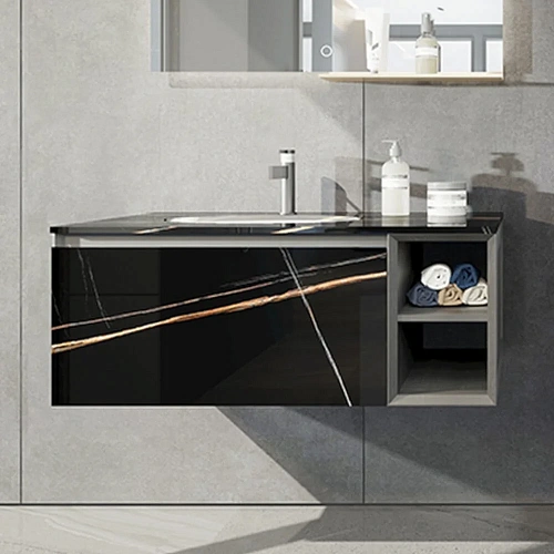 Тумба с раковиной Orans BC-V8101 1000 Black 8101100B Тумба с раковиной Orans BC-V8101 1000 Black 8101100B