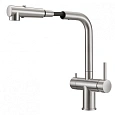 Смеситель для кухни Milacio Ultra 561 (MCU.561.SS) под фильтр, нержавеющая сталь с вытяжной лейкой Смеситель для кухни Milacio Ultra 561 (MCU.561.SS) под фильтр, нержавеющая сталь с вытяжной лейкой