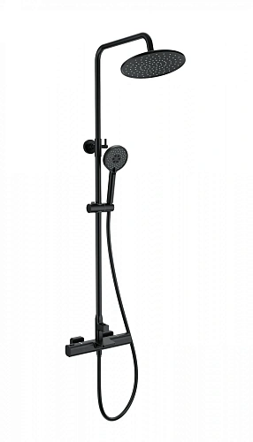 Душевая система Wonzon & Woghand с термостатом, черный матовый (WW-C3017-A-MB) Душевая система Wonzon & Woghand с термостатом, черный матовый (WW-C3017-A-MB)