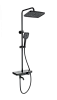 Душевая система Wonzon & Woghand с термостатом, черный матовый (WW-B3099-A-MB) Душевая система Wonzon & Woghand с термостатом, черный матовый (WW-B3099-A-MB)