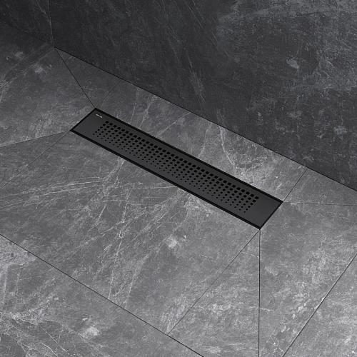Душевой лоток AM.PM Prime Flow W02SC-P11-040-01BM Flow Cut Gradient 40см, черный матовый Душевой лоток AM.PM Prime Flow W02SC-P11-040-01BM Flow Cut Gradient 40см, черный матовый
