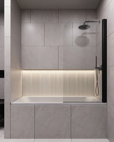 Шторка на ванну Timo TCM-80/03C-6 на монопетле 1400x800, профиль черный, стекло прозрачное 6 мм Шторка на ванну Timo TCM-80/03C-6 на монопетле 1400x800, профиль черный, стекло прозрачное 6 мм