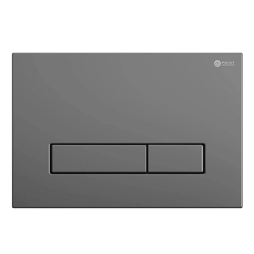 Комплект инсталляции Point Элемент PN45120 с клавишей смыва Меркурий, цвет графит, PN44831GM и унитазом Меркурий с сиденьем микролифт графит, PN41831GM Комплект инсталляции Point Элемент PN45120 с клавишей смыва Меркурий, цвет графит, PN44831GM и унитазом Меркурий с сиденьем микролифт графит, PN41831GM