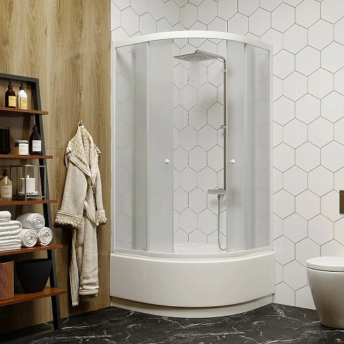 Душевой уголок Parly ZF90 с поддоном Душевой уголок Parly ZF90 с поддоном