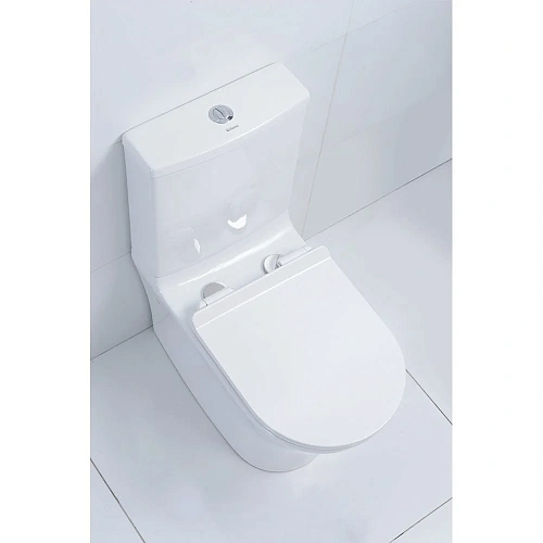 Унитаз напольный Orans Ceramic WM-9906 безободковый с микролифтом 9906WM Унитаз напольный Orans Ceramic WM-9906 безободковый с микролифтом 9906WM