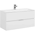 Тумба с раковиной Aquanet Алвита 100 белый 00238369 Тумба с раковиной Aquanet Алвита 100 белый 00238369