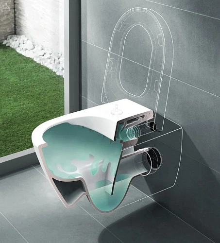 Унитаз подвесной Villeroy & Boch Subway 2.0 5614R2R1 (5614 R2 R1) CeramicPlus, DirectFlush Унитаз подвесной Villeroy & Boch Subway 2.0 5614R2R1 (5614 R2 R1) CeramicPlus, DirectFlush