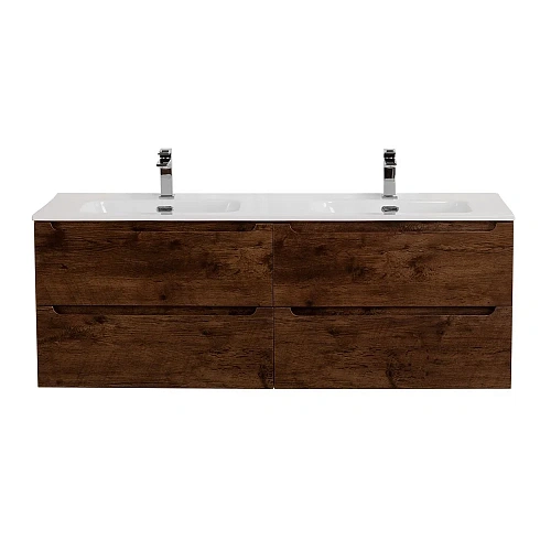 Тумба под раковину BelBagno ETNA-1400-4C-SO-2-RW подвесная 1404x462 Rovere Moro Тумба под раковину BelBagno ETNA-1400-4C-SO-2-RW подвесная 1404x462 Rovere Moro