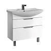 Тумба под раковину DREJA LAGUNA PLUS, 105 см, подвесная/напольная, 2 ящика, с опорами, белый глянец 99.0108 Тумба под раковину DREJA LAGUNA PLUS, 105 см, подвесная/напольная, 2 ящика, с опорами, белый глянец 99.0108