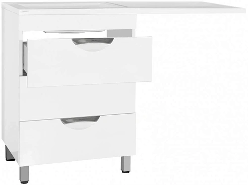 Тумба под раковину Style Line Жасмин 60 (3 ящ.), Космос/Даллас 120, Люкс PLUS ЛС-00000644 Тумба под раковину Style Line Жасмин 60 (3 ящ.), Космос/Даллас 120, Люкс PLUS ЛС-00000644