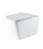 Унитаз подвесной NOFER ARLES 23040 сиденье микролифт 530x365 мм, белый Унитаз подвесной NOFER ARLES 23040 сиденье микролифт 530x365 мм, белый