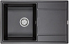 Картинка анонса товара «кухонная мойка paulmark flugen, pm217850-bl, черный, 780х500 мм»
