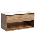 Тумба под раковину Sancos Marmi 1.0 MR1.0100ECH 995х445х520 дуб чарльстон, подвесная Тумба под раковину Sancos Marmi 1.0 MR1.0100ECH 995х445х520 дуб чарльстон, подвесная