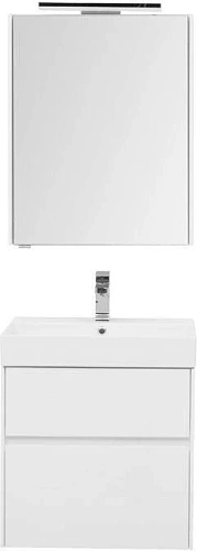 Комплект мебели Aquanet Бруклин 60 белый 00207803 Комплект мебели Aquanet Бруклин 60 белый 00207803