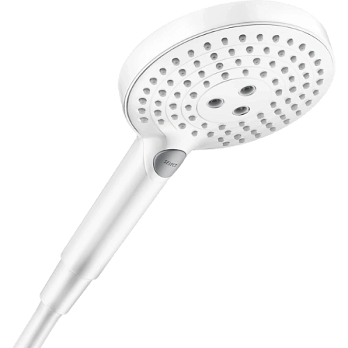 Душевая лейка Hansgrohe Raindance Select S 120 3jet 26014700, матовый белый Душевая лейка Hansgrohe Raindance Select S 120 3jet 26014700, матовый белый