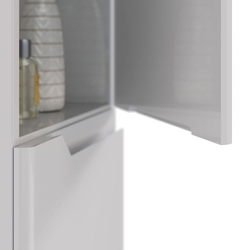 Шкаф-пенал Lemark MIANO 35 см подвесной/напольный, правый, белый LM06M35P Шкаф-пенал Lemark MIANO 35 см подвесной/напольный, правый, белый LM06M35P