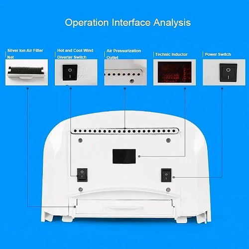 Сушка для рук CeramaLux 32091 Сушка для рук CeramaLux 32091